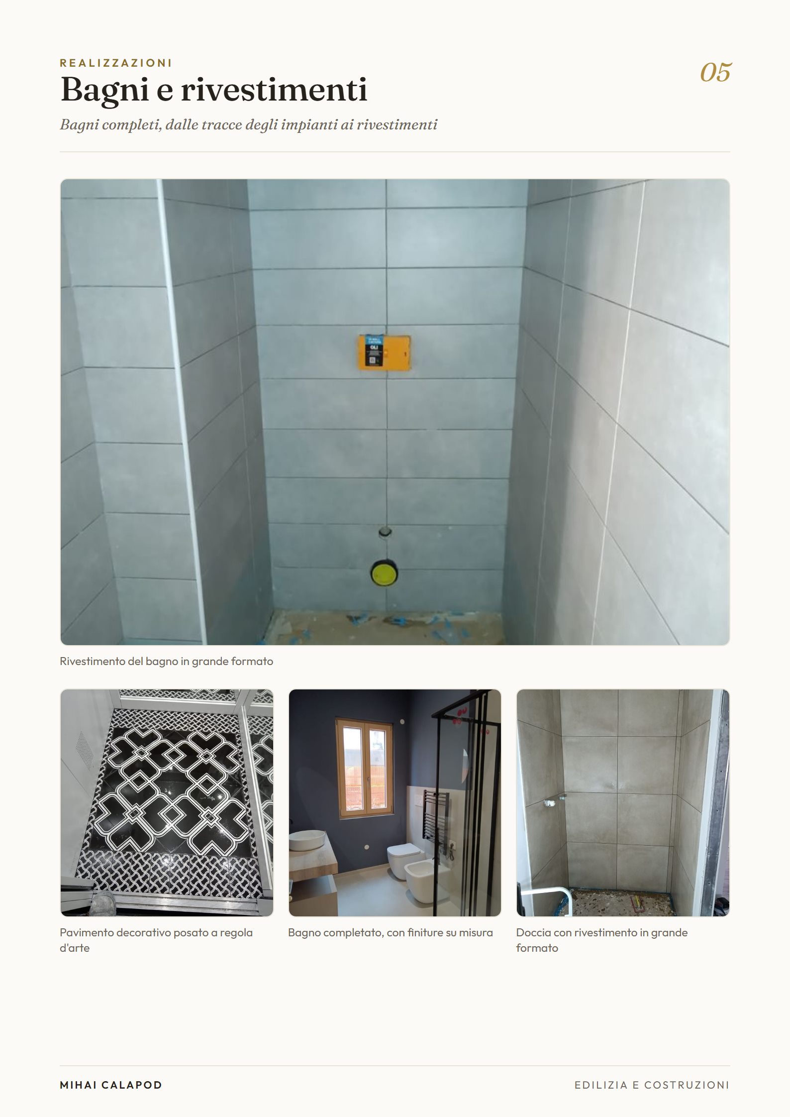 Pagina 6 del portfolio